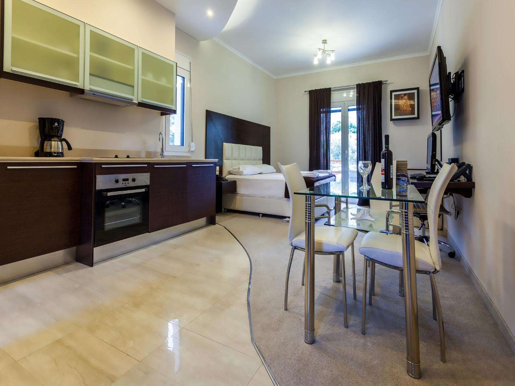 Pearl Bay Hotel Apartments Vrontádos Zewnętrze zdjęcie