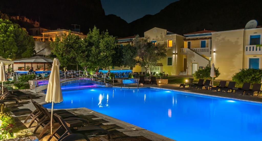 Pearl Bay Hotel Apartments Vrontádos Zewnętrze zdjęcie