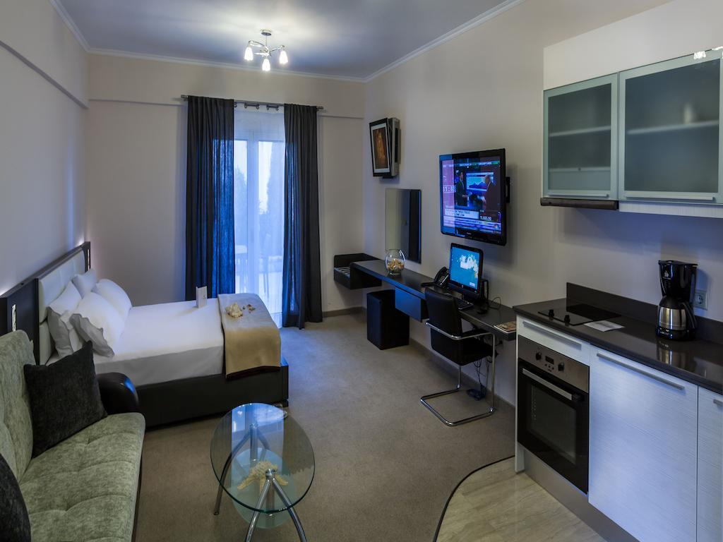 Pearl Bay Hotel Apartments Vrontádos Pokój zdjęcie